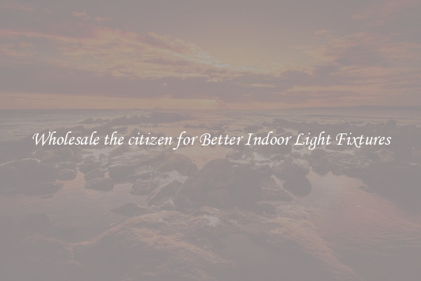 Wholesale the citizen for Better Indoor Light Fixtures