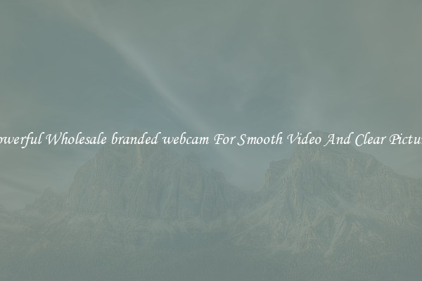 Powerful Wholesale branded webcam For Smooth Video And Clear Pictures