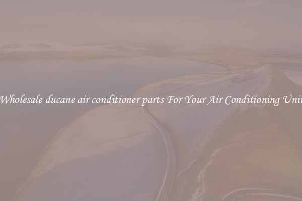 Wholesale ducane air conditioner parts For Your Air Conditioning Unit